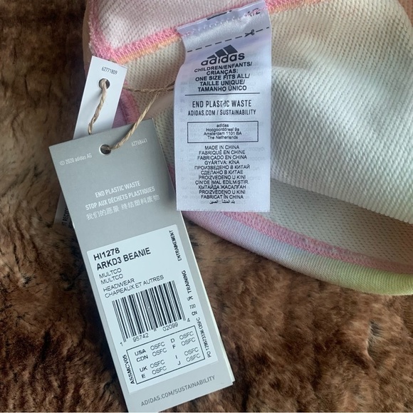 Adidas ARKD3 Beanie Multicolour Tie Dye - Picture 7 of 7
